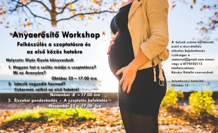 “Anyaerősítő Workshop” részletek